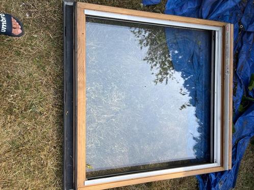 Velux 114/118 occasion complet, Doe-het-zelf en Bouw, Glas en Ramen, Gebruikt, Glasplaat, 80 tot 120 cm, 120 tot 160 cm, Dubbelglas