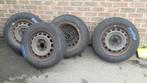 4 Vredestein 195/65/15 winterbanden, Ophalen, Gebruikt, 15 inch, Winterbanden
