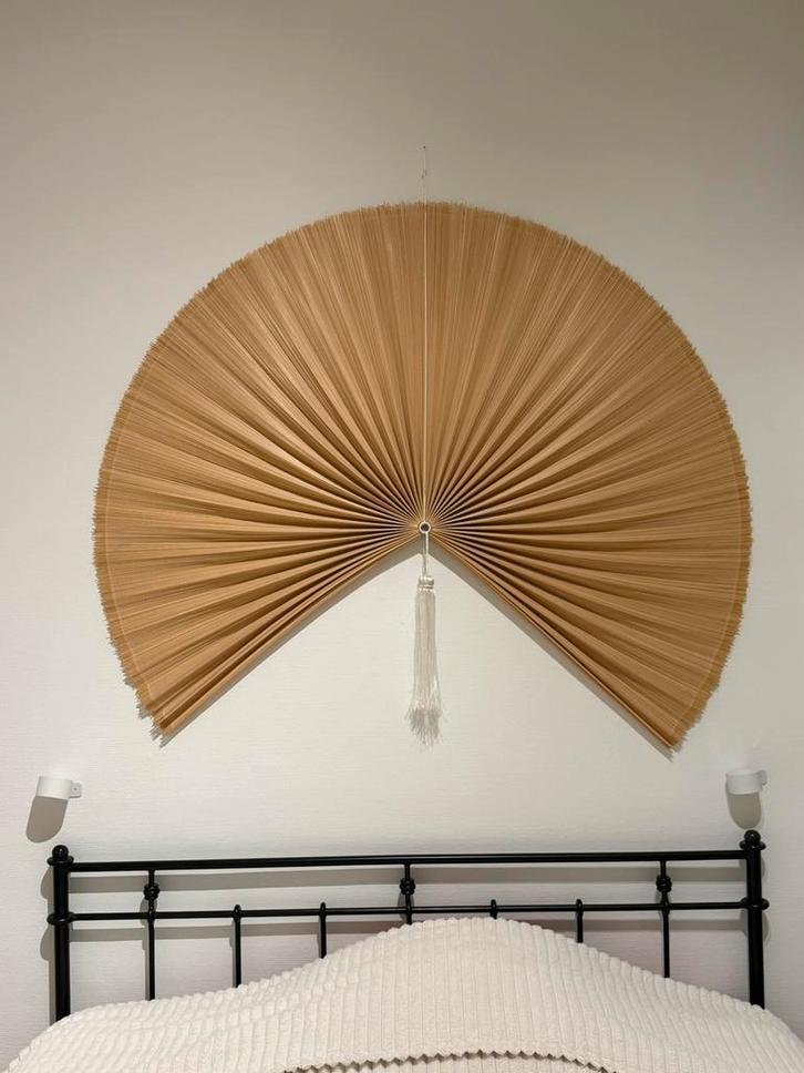 Rieten wanddecoratie, Maison & Meubles, Maison & Meubles | Autre, Comme neuf, Enlèvement