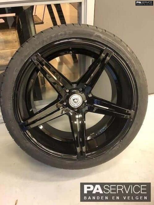 Nw 22 inch Art Form Porsche Cayenne MY2019 set incl Pirelli, Auto-onderdelen, Banden en Velgen, Banden en Velgen, Zomerbanden