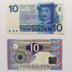 Nederland 2 x 10 gulden., Timbres & Monnaies, Billets de banque | Pays-Bas, Série, Envoi, 10 florins