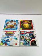 Nintendo 3DS spellen 4 stuks, Zelda, Sonic, Lego enz, Avontuur en Actie, Gebruikt, 1 speler, Ophalen of Verzenden