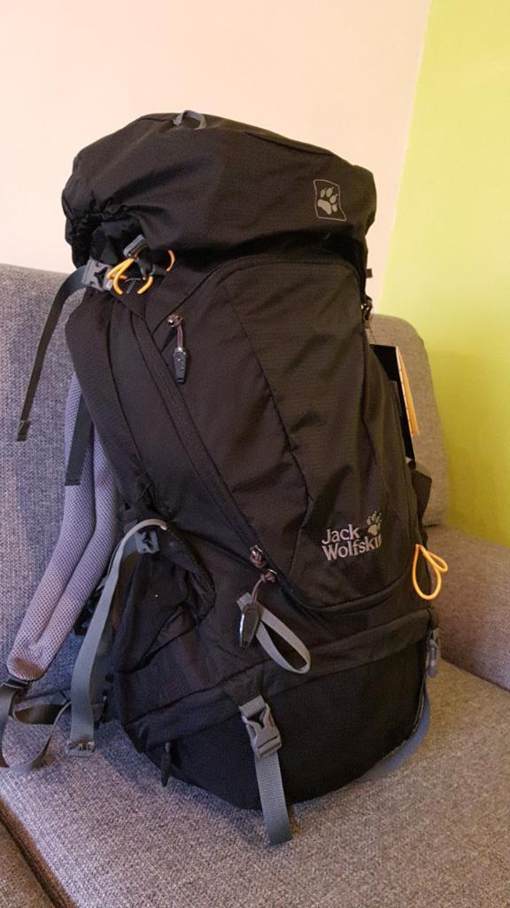 Jack Wolfskin Highland Trail 45 rugzak, Sports & Fitness, Alpinisme & Randonnée, Neuf, Sac à dos, Enlèvement ou Envoi