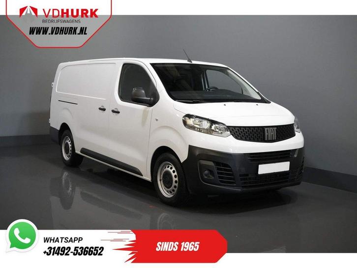 Fiat Scudo 2.0 MJ 145 pk Aut. L3 Inrichting/ Standkachel/ St, Auto's, Bestelwagens en Lichte vracht, Bedrijf, ABS, Airconditioning
