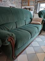 Canapé 3p + 2 fauteuils 1p, 75 à 100 cm, Enlèvement, Utilisé, Tissus