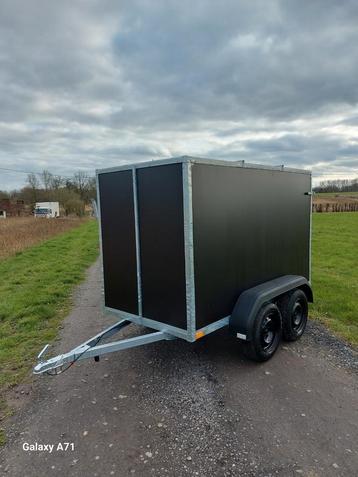 Gesloten aanhangwagen nieuw 750kg Rijbewijs b!!