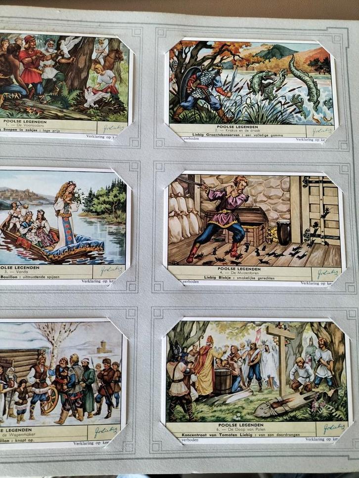 chromos Liebig jaren 1936, Boeken, Kunst en Cultuur | Architectuur, Gelezen, Ophalen of Verzenden