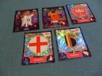 5 paarse topps Euro 2025 damesstickers., Ophalen of Verzenden, Nieuw, Poster, Plaatje of Sticker