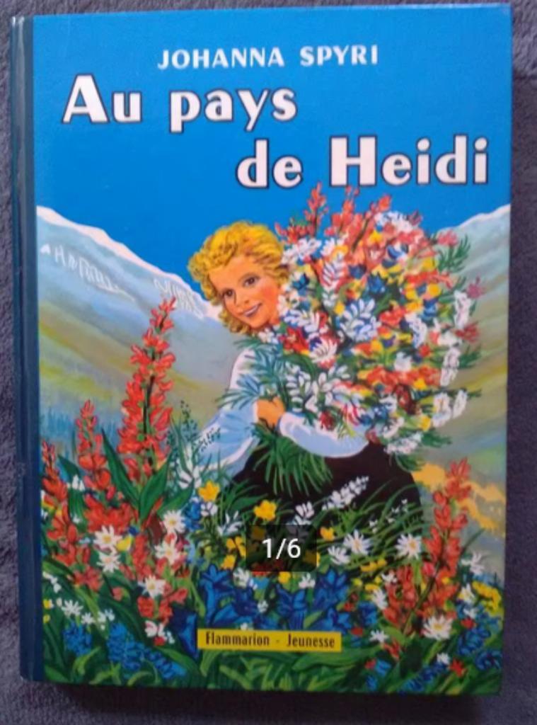 "Au pays de Heidi" Johanna Spyri (1958), Livres, Livres pour enfants | Jeunesse | Moins de 10 ans, Utilisé, Fiction général, Enlèvement ou Envoi