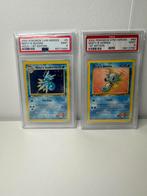 Misty’s Horsea + Misty’s Seadra 1st edition gym heroes PSA 9, Hobby en Vrije tijd, Verzamelkaartspellen | Pokémon, Ophalen, Zo goed als nieuw