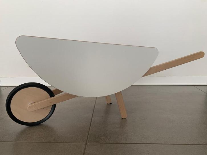 Ooh Noo houten kinderkruiwagen, Kinderen en Baby's, Speelgoed | Houten speelgoed, Zo goed als nieuw, Rij- of Hobbelspeelgoed, Ophalen