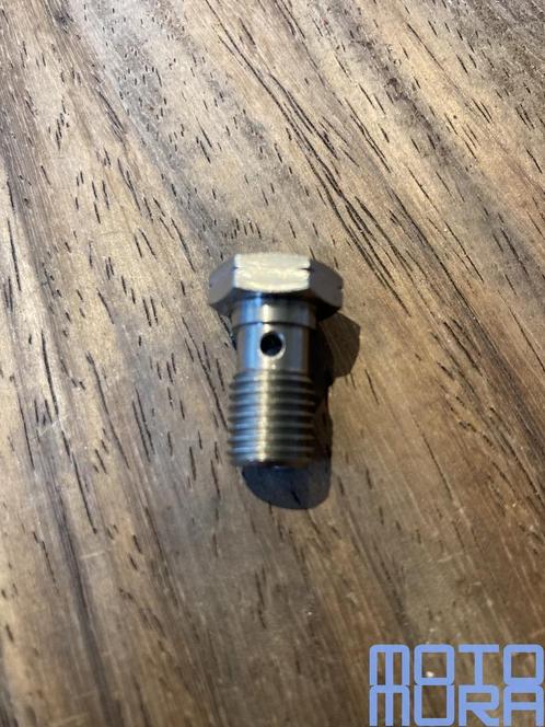 RVS banjo bout enkel M10x1.25, Motoren, Onderdelen | Merk-onafhankelijk, Nieuw, Ophalen of Verzenden