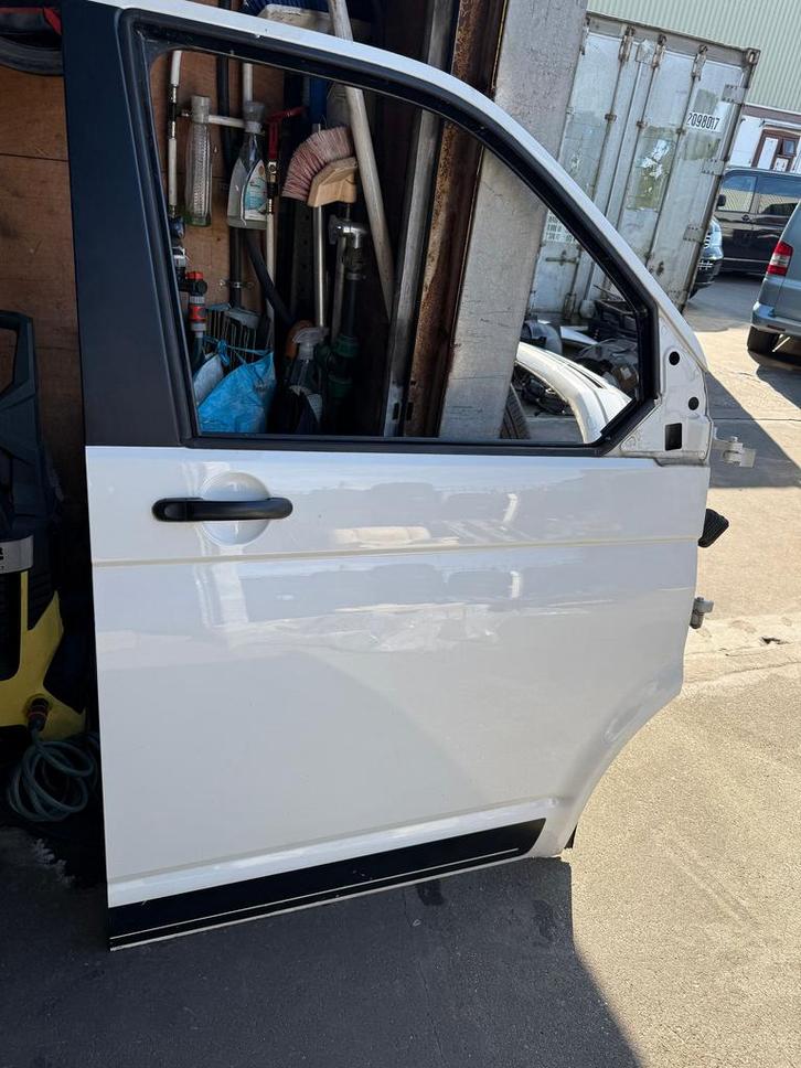 Volkswagen T5 GP portier deur Rechts voor LB9A, Auto-onderdelen, Carrosserie, Deur, Volkswagen, Gebruikt, Ophalen of Verzenden