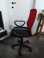 Bureaustoel, Huis en Inrichting, Bureaustoelen, Ophalen, Gebruikt, Rood, Bureaustoel