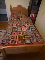 Antieke  eenpersoonsslaapkamer country pinewood, Ophalen, Zo goed als nieuw