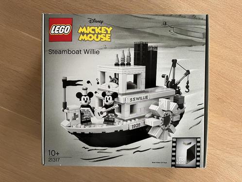 LEGO Ideas 21317 | Steamboat Willie | NEUF, Enfants & Bébés, Jouets | Duplo & Lego, Neuf, Lego, Ensemble complet, Enlèvement ou Envoi