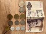 Spaanse munten peseta, Ophalen, Munten