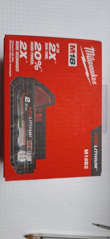 Nieuw Milwaukee M18 Batterij te koop beschikbaar voor biedingen
