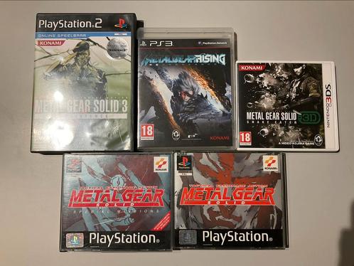 Metal Gear Solid, Games en Spelcomputers, Games | Sony PlayStation 1, Gebruikt, Avontuur en Actie, 1 speler, Vanaf 18 jaar, Ophalen of Verzenden