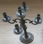 tinnen kandelaar, Ophalen of Verzenden, Overige materialen