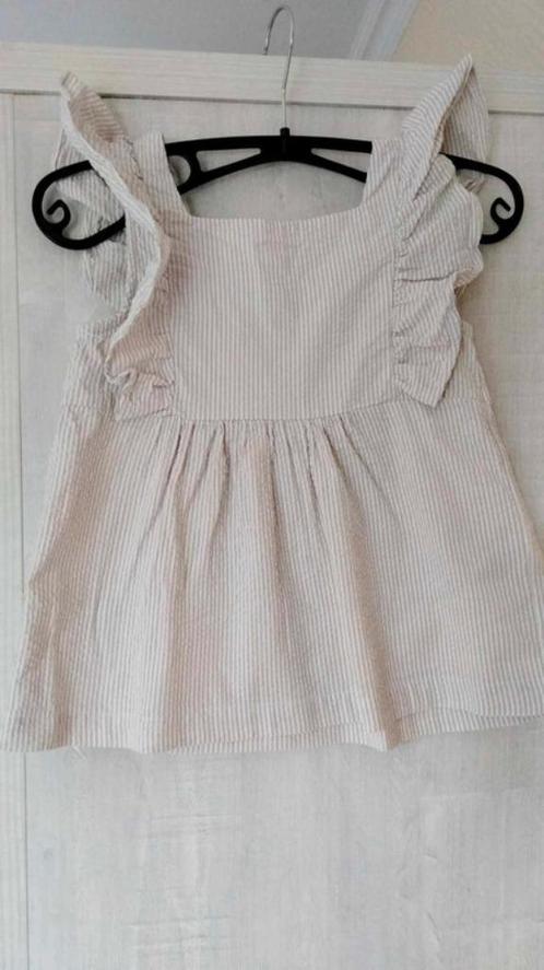 zomer shirt ruches maat 134 h & m, Kinderen en Baby's, Kinderkleding | Maat 134, Zo goed als nieuw, Meisje, Shirt of Longsleeve