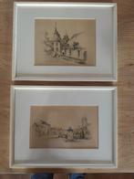 Twee architecturale stadsgezichten, Enlèvement