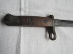 Remarquable BAÏONNETTE BELGE modèle 1907, Enlèvement ou Envoi, Armée de terre, Couteau ou Poignard