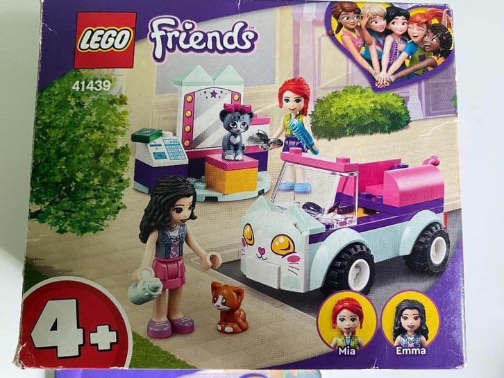 Lego Friends set 41439 Kattenverzorgingswagen in doos, Kinderen en Baby's, Speelgoed | Duplo en Lego, Zo goed als nieuw, Lego