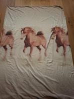 2x katoenen dekbedovertrek paarden, Ophalen, Zo goed als nieuw, Dekbedovertrek