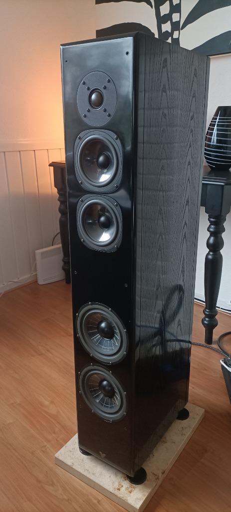 Vienna Acoustics Beethoven - 950 euro, Audio, Tv en Foto, Luidsprekerboxen, Zo goed als nieuw, Front, Rear of Stereo speakers