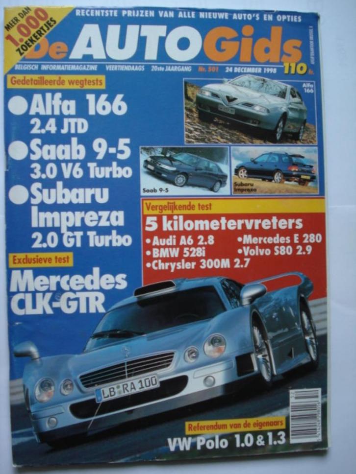 AutoGids 501, Livres, Autos | Brochures & Magazines, Utilisé, Général, Envoi