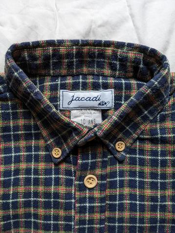 Chemise en flanelle, Jacadi, 10 ans, Enlèvement ou Envoi, Jacadi, Chemise ou Chemisier