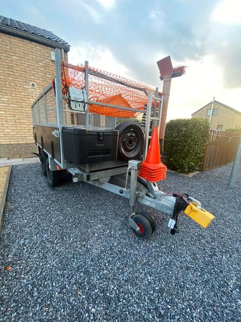 Remorque basculante bw en excellent état., Auto diversen, Aanhangers en Bagagewagens, Zo goed als nieuw