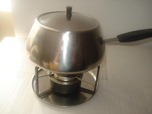 vintage fondue toestel, Electroménager, Fondue, Utilisé, Service à fondue, Brûleur, Enlèvement ou Envoi