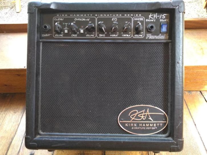 Gitaarversterker Randall Kirk Hammett 15 watt voor 50 euro, Muziek en Instrumenten, Versterkers | Bas en Gitaar, Ophalen