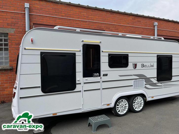 TABBERT BELLINI 590 SDQ/F, Caravans en Kamperen, Caravans, Bedrijf, tot en met 4, 1500 - 2000 kg, Tabbert, 6 tot 7 meter