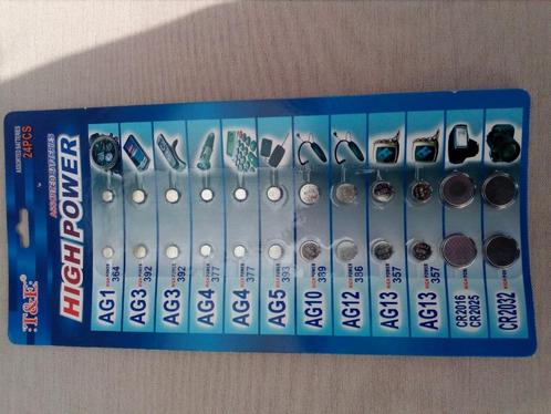 blister met 24 knoopcelbatterijtjes (exp: dec 2027), Audio, Tv en Foto, Fotografie | Accu's en Batterijen, Nieuw, Ophalen of Verzenden