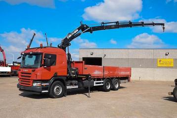 Scania P 380 HIAB 222 C (bj 2008) beschikbaar voor biedingen