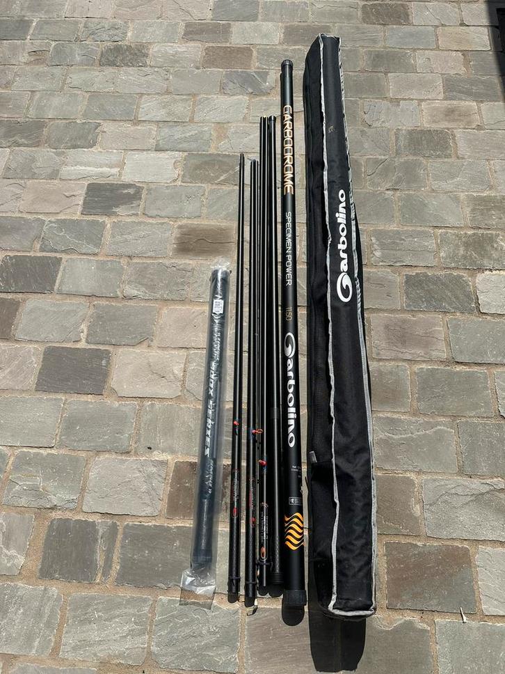 Garbolino Garbodrome Specimen Power 11,5m pack te koop., Watersport en Boten, Hengelsport | Witvissen, Zo goed als nieuw, Ophalen