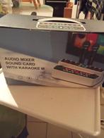 Audio mixer met sound cart karaoke, Audio, Tv en Foto, Nieuw, Mixer, Ophalen