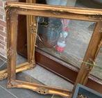 schilderijlijst barok verguld oud gobelin petit point, 75 cm ou plus, Enlèvement, Utilisé, Bois