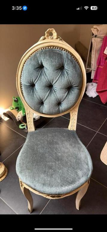 Chaise Louis XV, Enlèvement