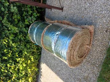2 rollen rotswol 45x10x500cm overschot bouw beschikbaar voor biedingen