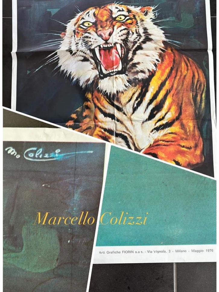 Affiches anciennes de cirque de wiener par Marcello Colizzi, Collections, Posters & Affiches, Comme neuf, Enlèvement ou Envoi