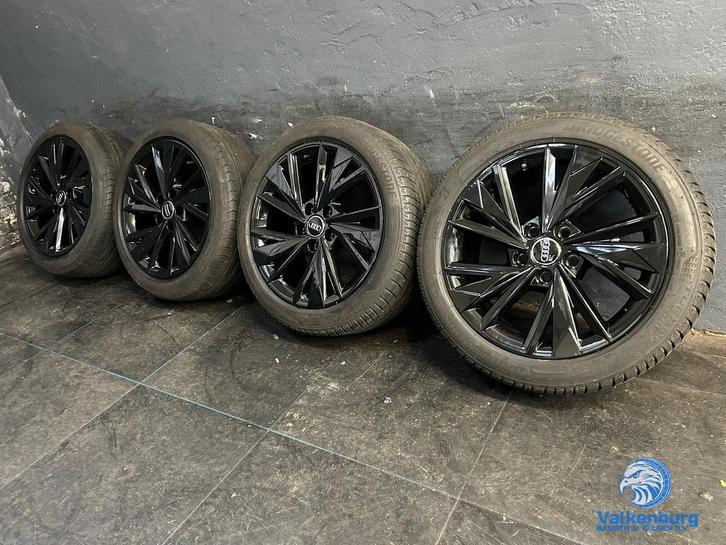 6-7mm! Originele Audi A3 8Y 17 inch velgen 5x112 zomerbanden, Autos : Pièces & Accessoires, Pneus & Jantes, Pneus et Jantes, Pneus été