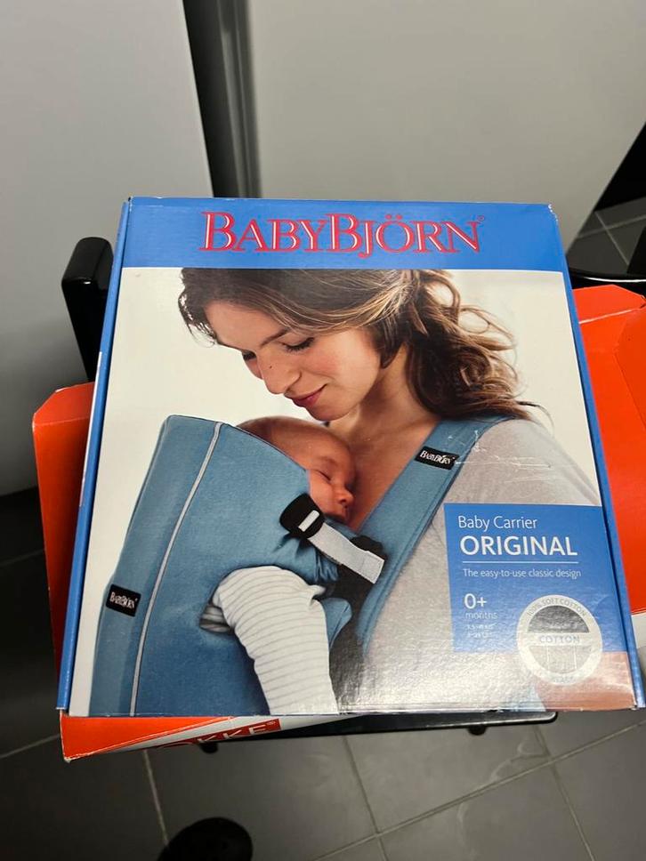 BabyBjörn Draagzak Original – Met doos – In mooie staat, Kinderen en Baby's, Babydragers en Draagdoeken, Zo goed als nieuw, Draagzak