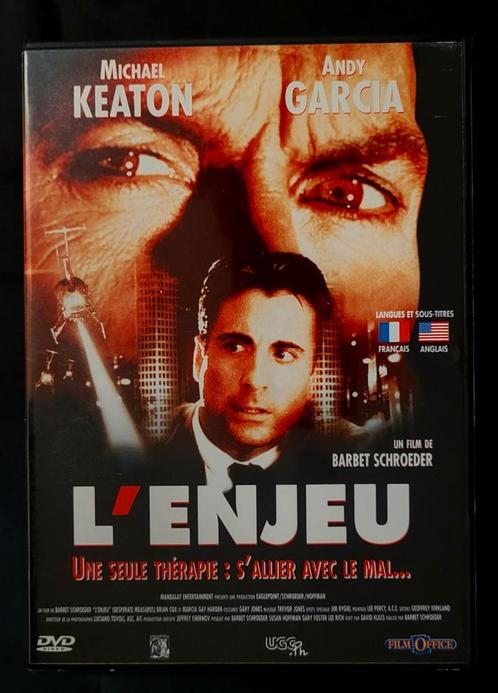 DVD du film L'enjeu - Michael Keaton, CD & DVD, DVD | Thrillers & Policiers, Utilisé, Enlèvement ou Envoi