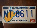 Kenteken 3 West Virginia, Verzamelen, Verzenden, Gebruikt