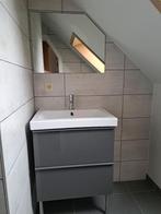 Badkamermeubel met lavabo en kraan, Huis en Inrichting, Ophalen, Gebruikt, 50 tot 100 cm, Minder dan 100 cm
