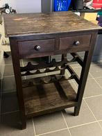 Houten wijnrek, Huis en Inrichting, Ophalen, Gebruikt